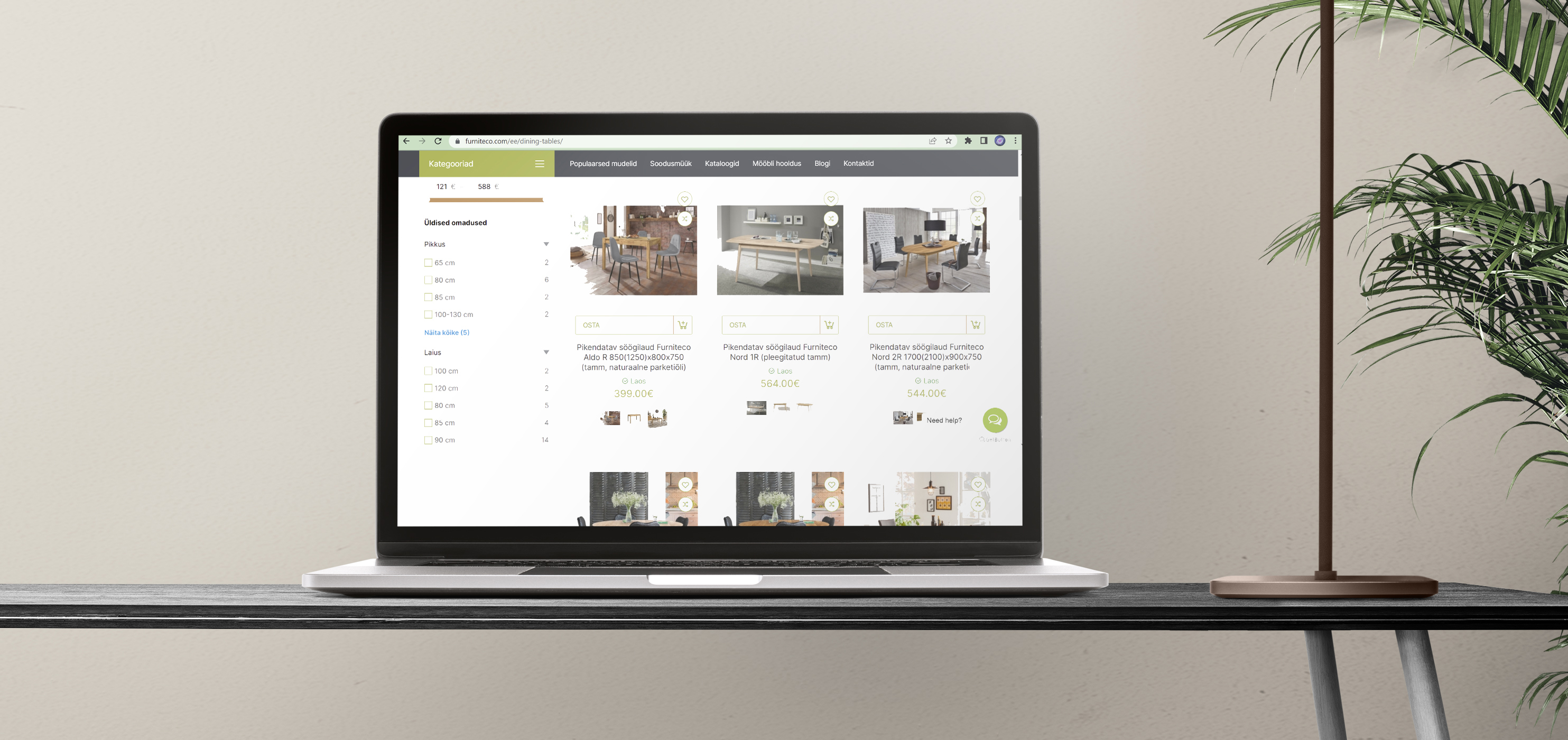 Wooden Furniture Online Store project preview