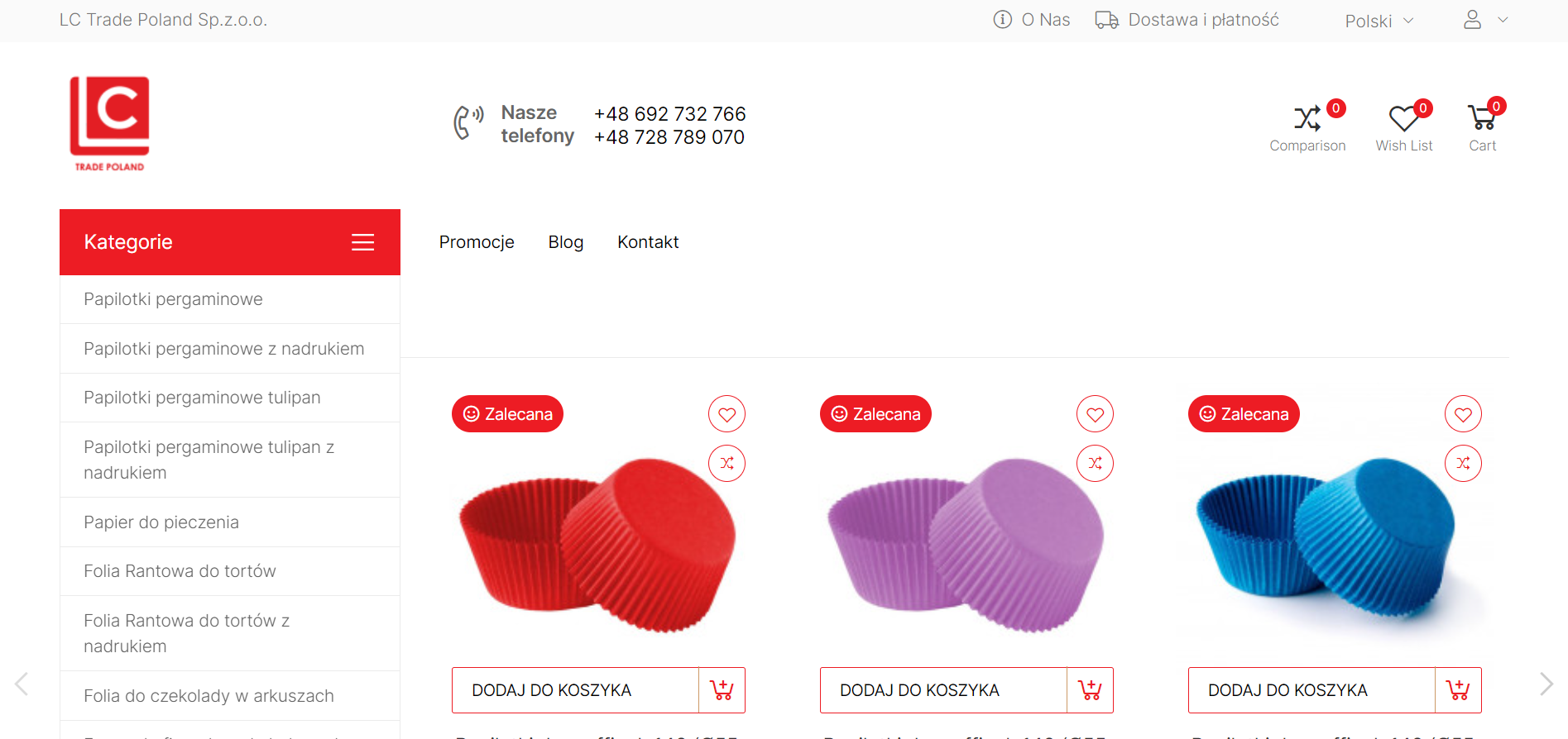Polish Confectionery Store Promotion project preview